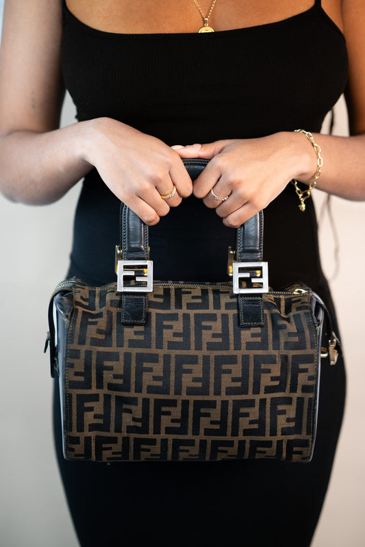 Fendi Zucca Boston Limited Edition