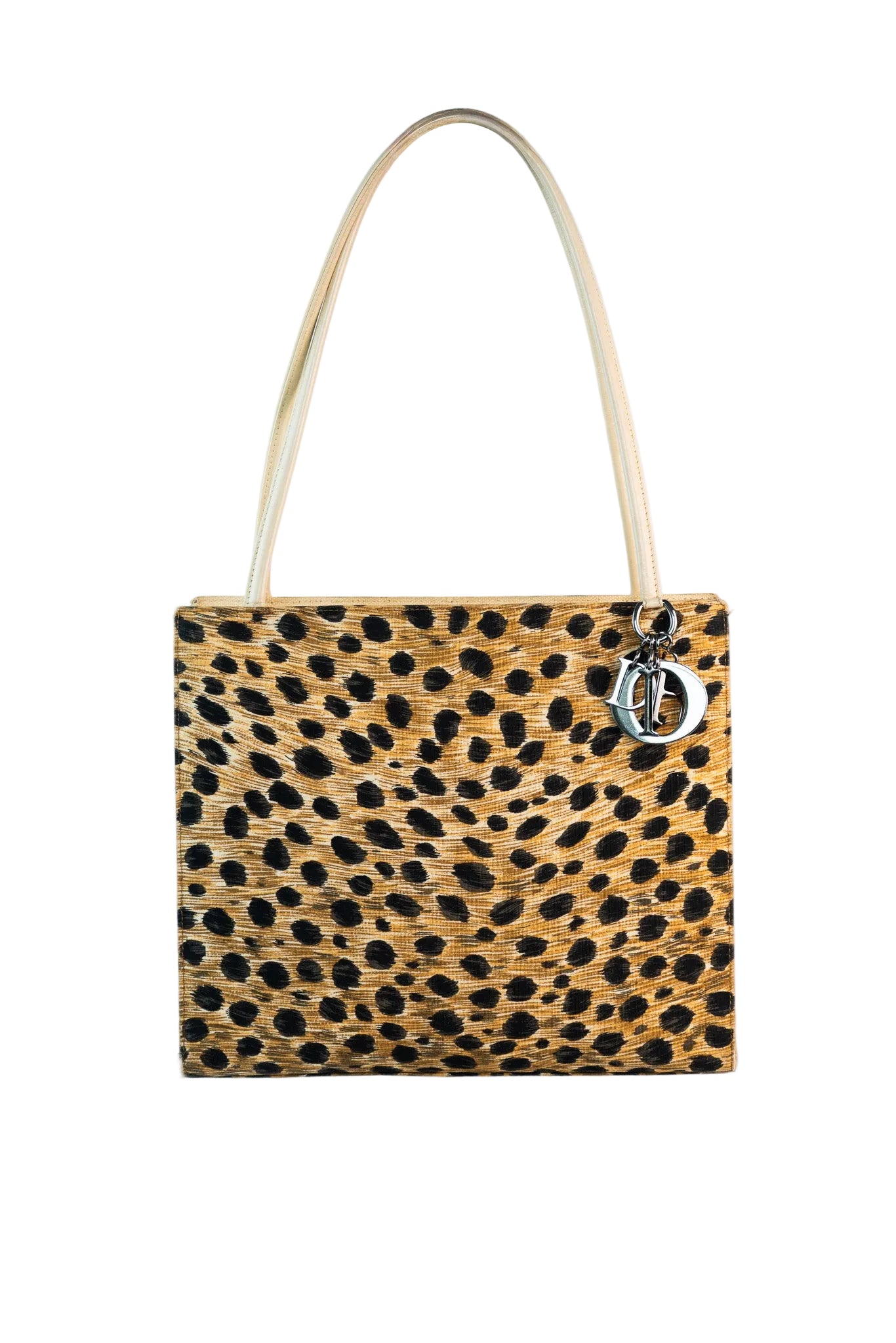 Christian Dior Leopard Print Tote