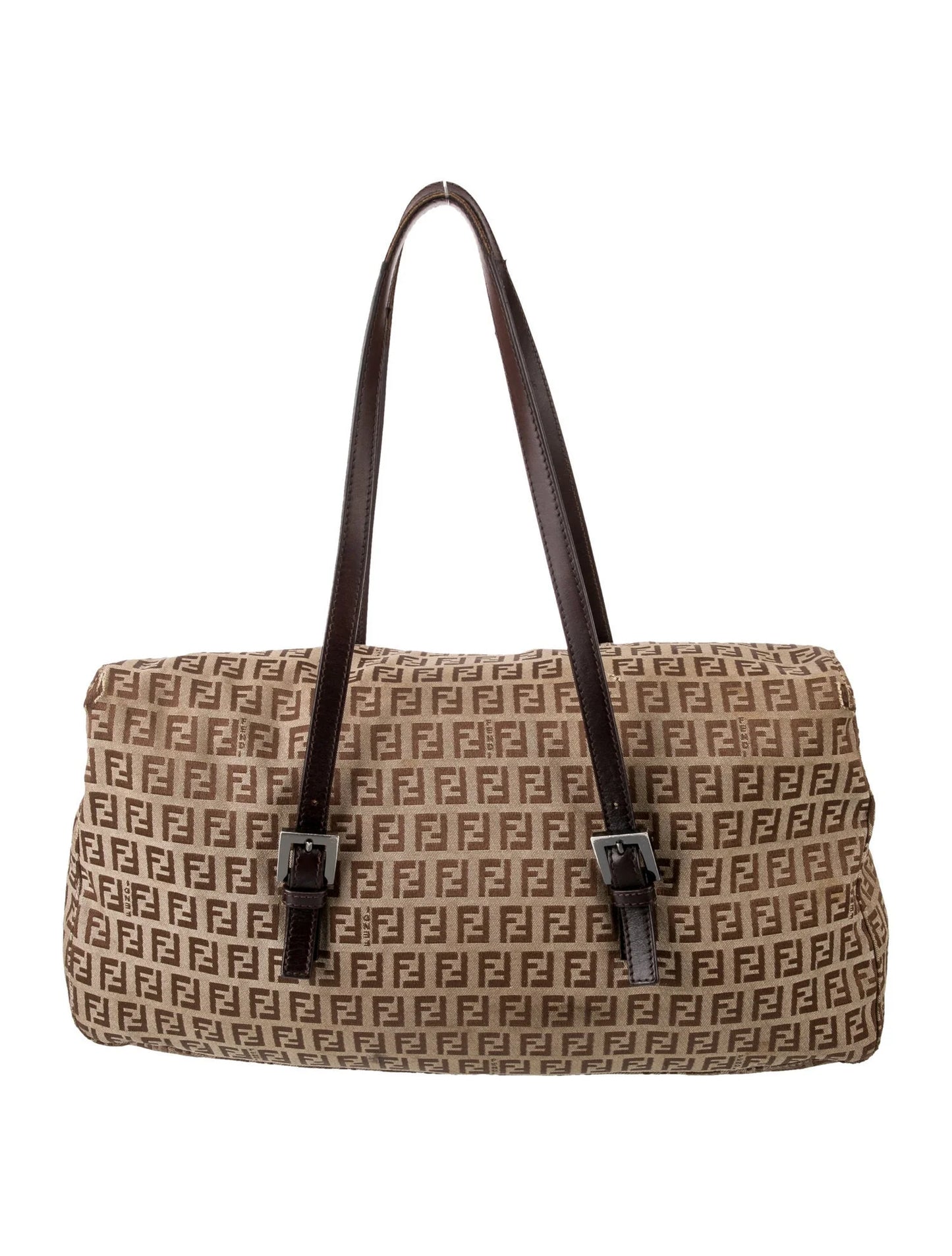 Fendi Zuccchino FF Shoulder Bag