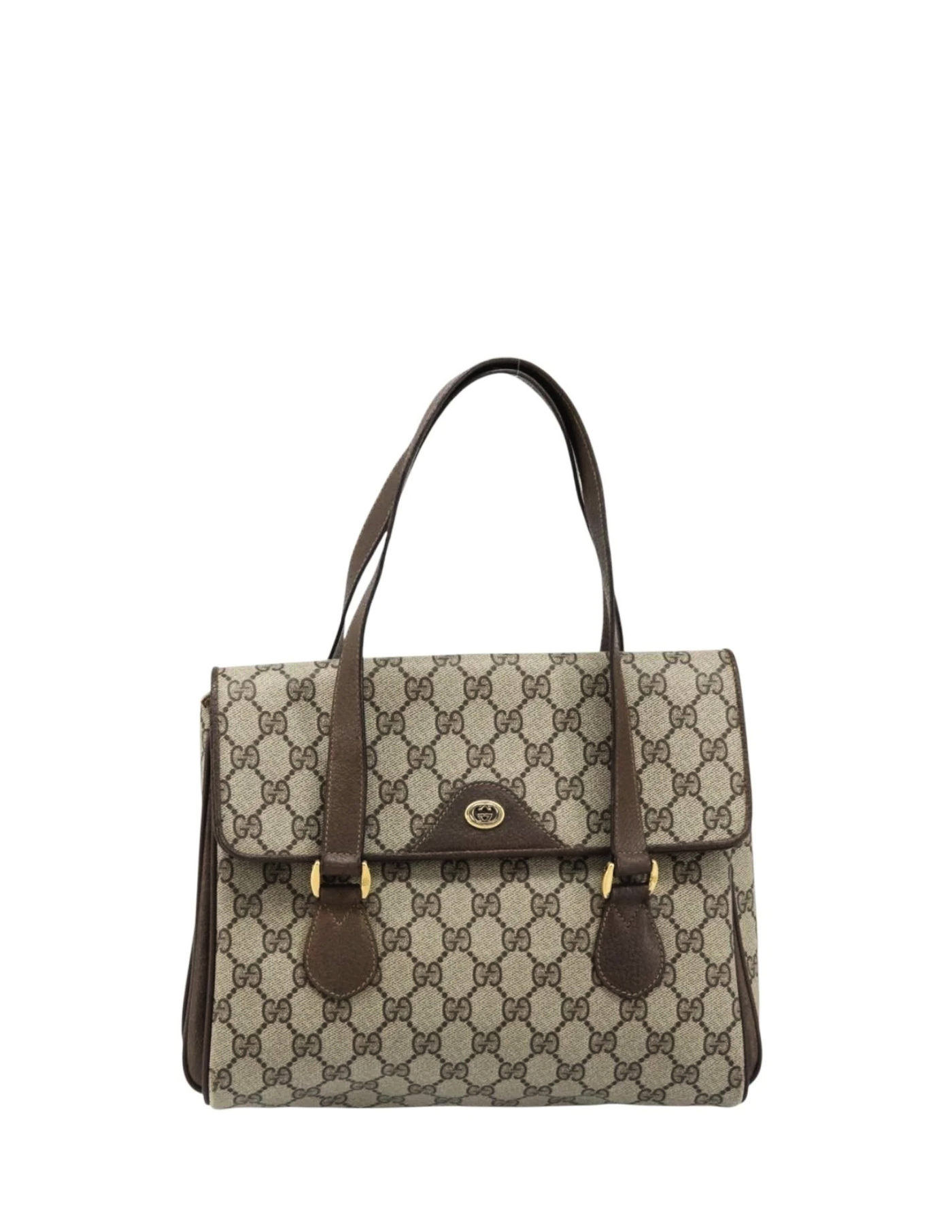 Gucci GG Supreme Flap Satchel