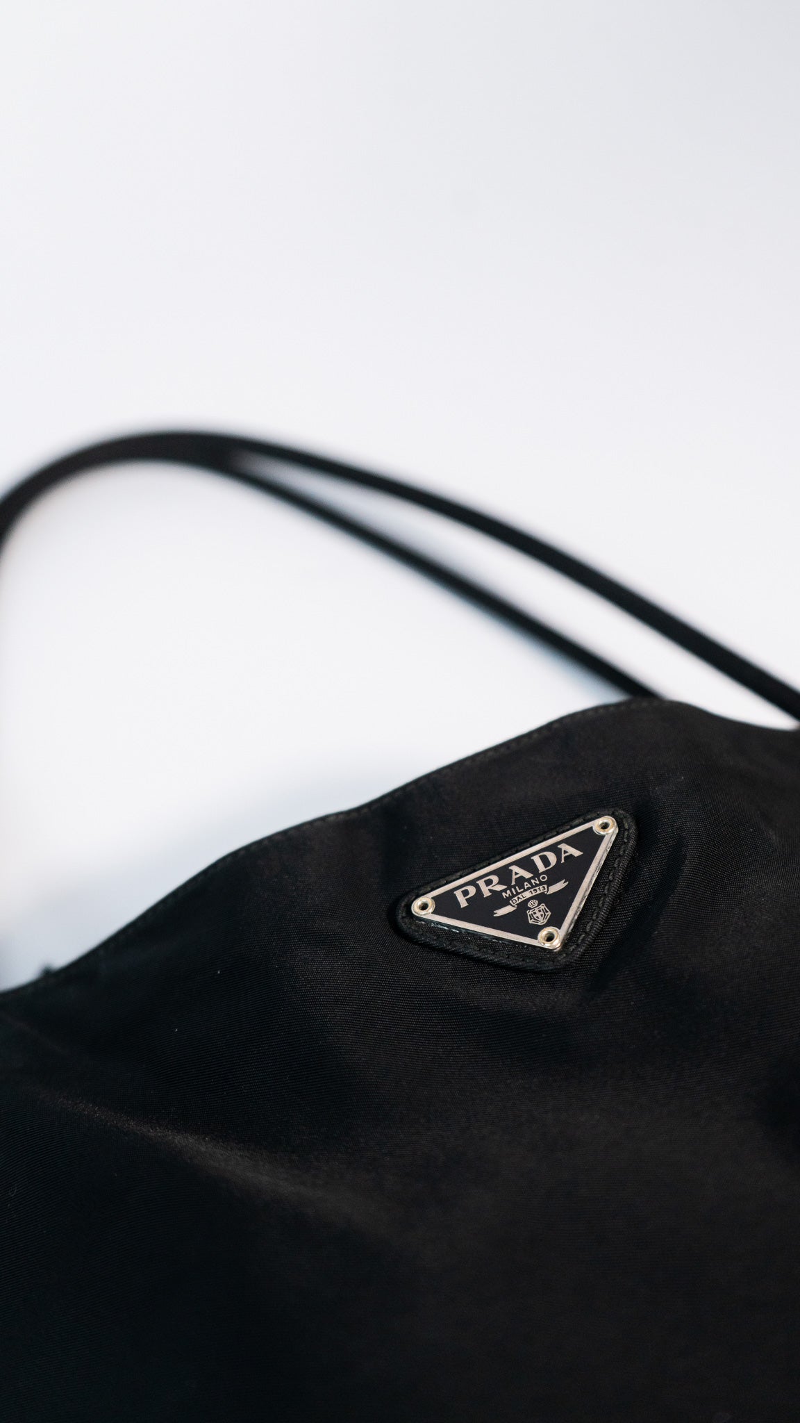 Prada Tessuto Black Nylon Bag