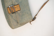 Fendi Denim Snakeskin Mama Baguette