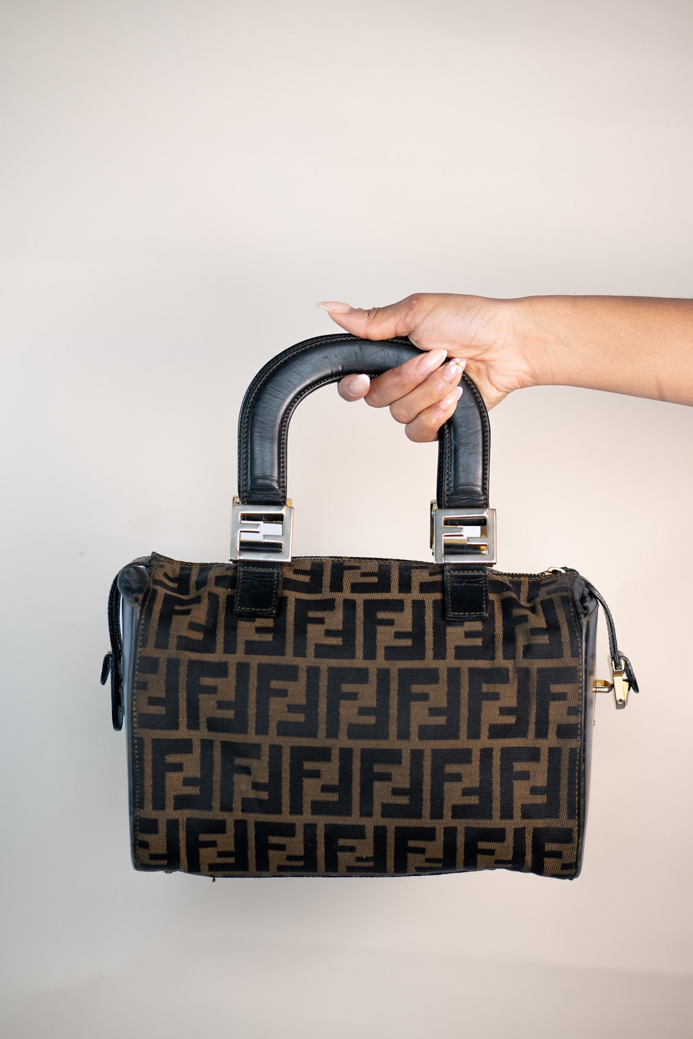 Fendi Zucca Boston Limited Edition