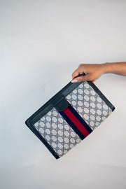 Gucci GG Supreme Ophidia Clutch