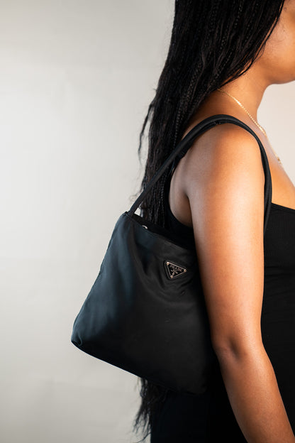 Prada Tessuto Black Nylon Bag