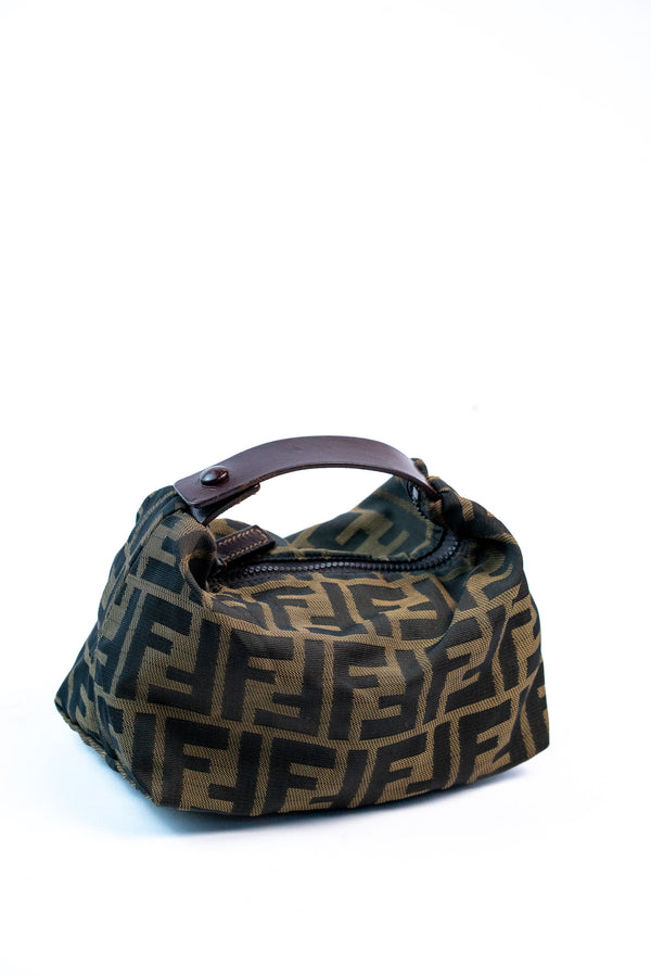 Fendi Zucca Canvas Pouch