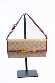 Gucci Bamboo Bar Clutch Crossbody