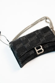 Balenciaga Monogram Hourglass Chain Bag