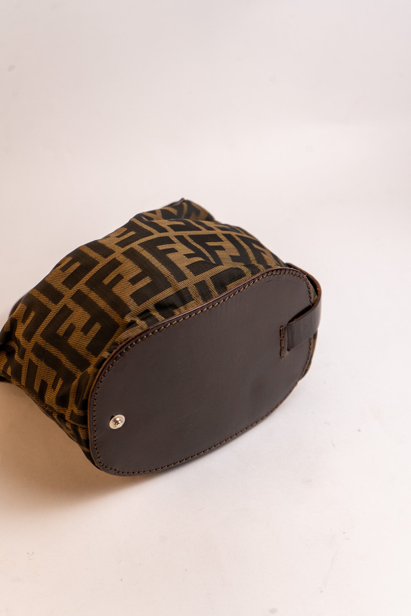 Fendi Zucca Canvas Handbag