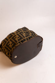 Fendi Zucca Canvas Handbag