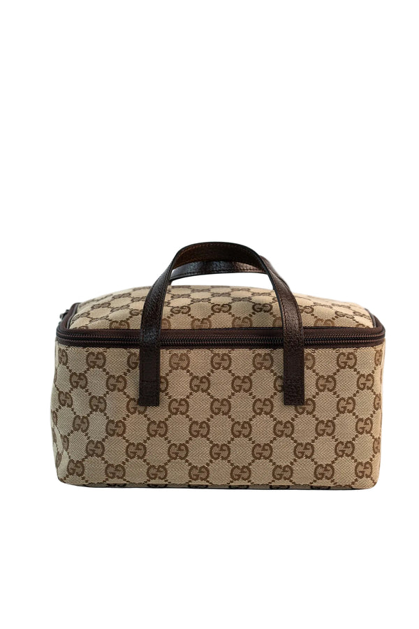 Gucci Canvas Vanity Bag