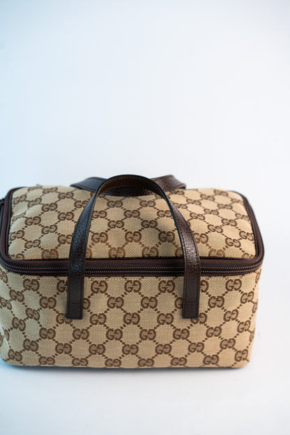 Gucci Canvas Vanity Bag