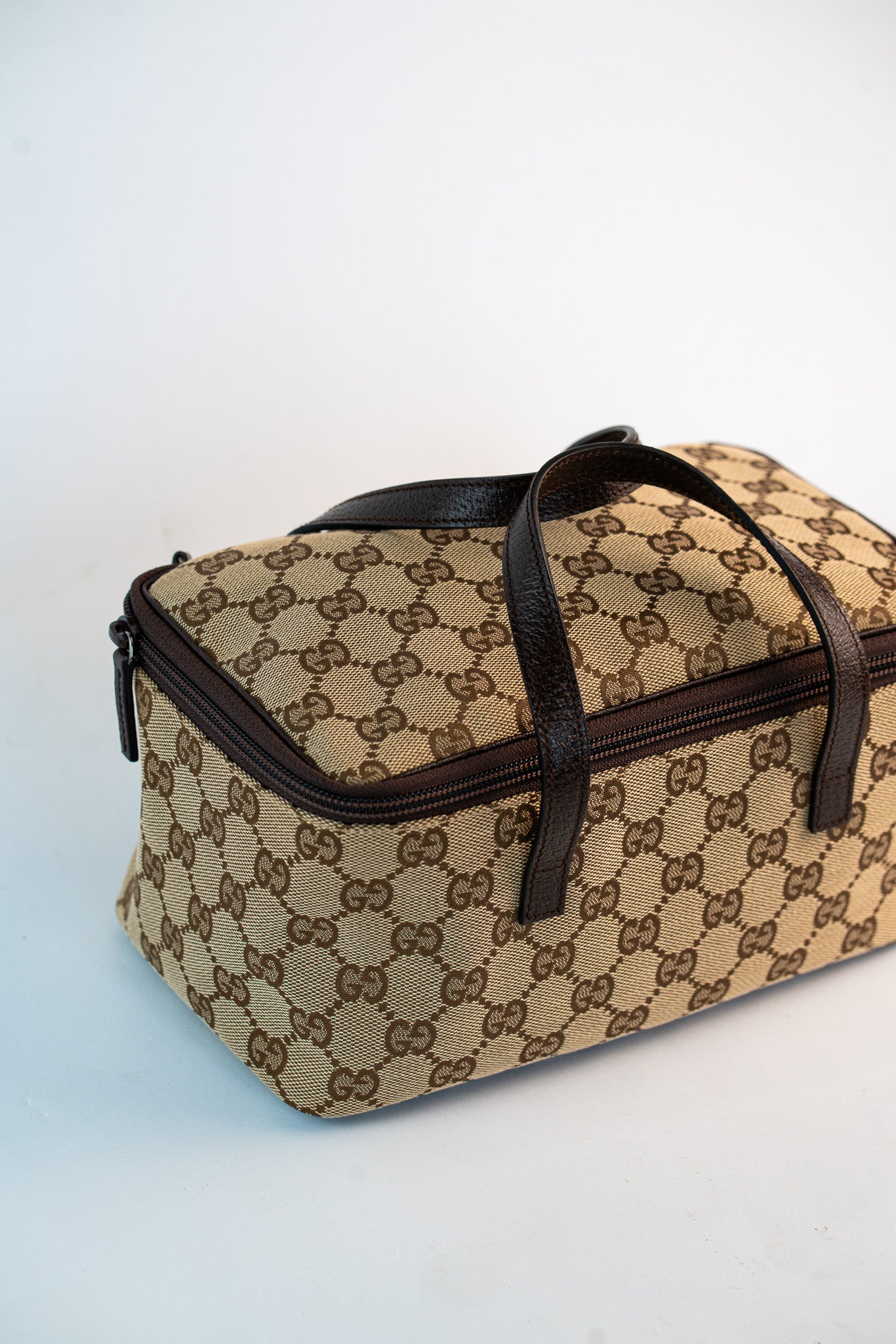 Gucci Canvas Vanity Bag