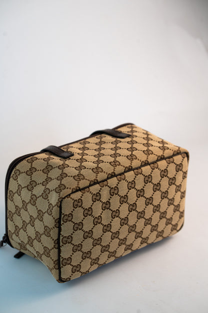 Gucci Canvas Vanity Bag