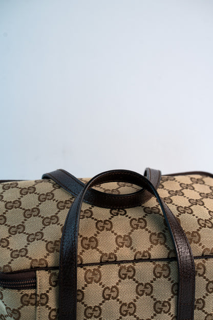 Gucci Canvas Vanity Bag