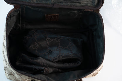 Gucci Canvas Vanity Bag