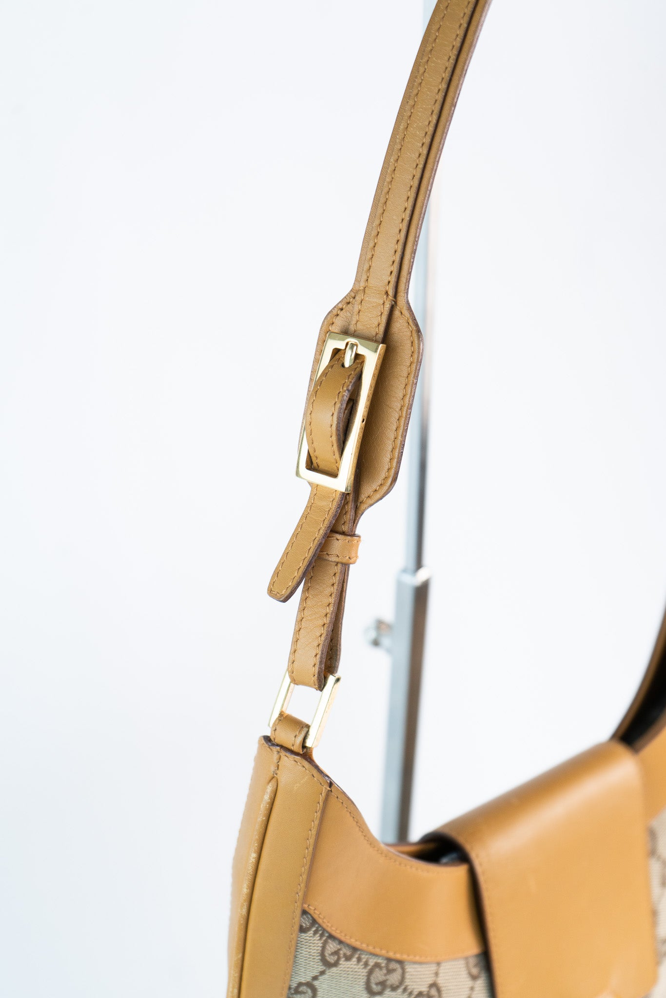 Gucci Canvas Horsebit Bag