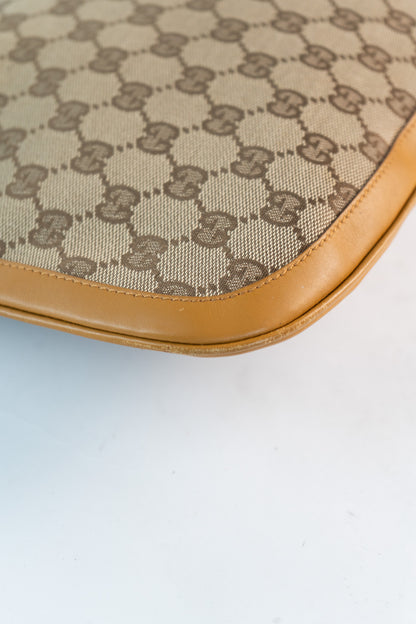 Gucci Canvas Horsebit Bag