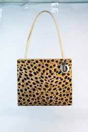 Christian Dior Leopard Print Tote