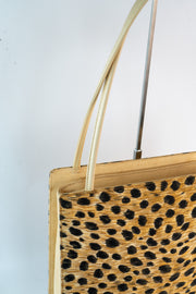 Christian Dior Leopard Print Tote