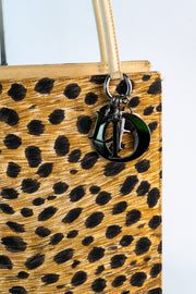 Christian Dior Leopard Print Tote