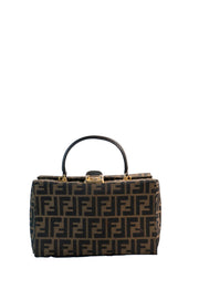 Fendi Zucca Vanity Hand Bag