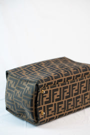 Fendi Zucca Vanity Hand Bag