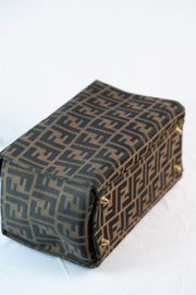 Fendi Zucca Vanity Hand Bag