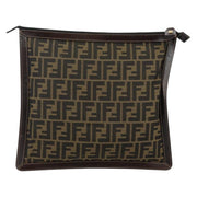 Fendi Zucca Canvas Clutch