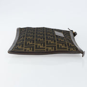 Fendi Zucca Canvas Clutch