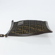 Fendi Zucca Canvas Clutch