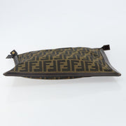 Fendi Zucca Canvas Clutch