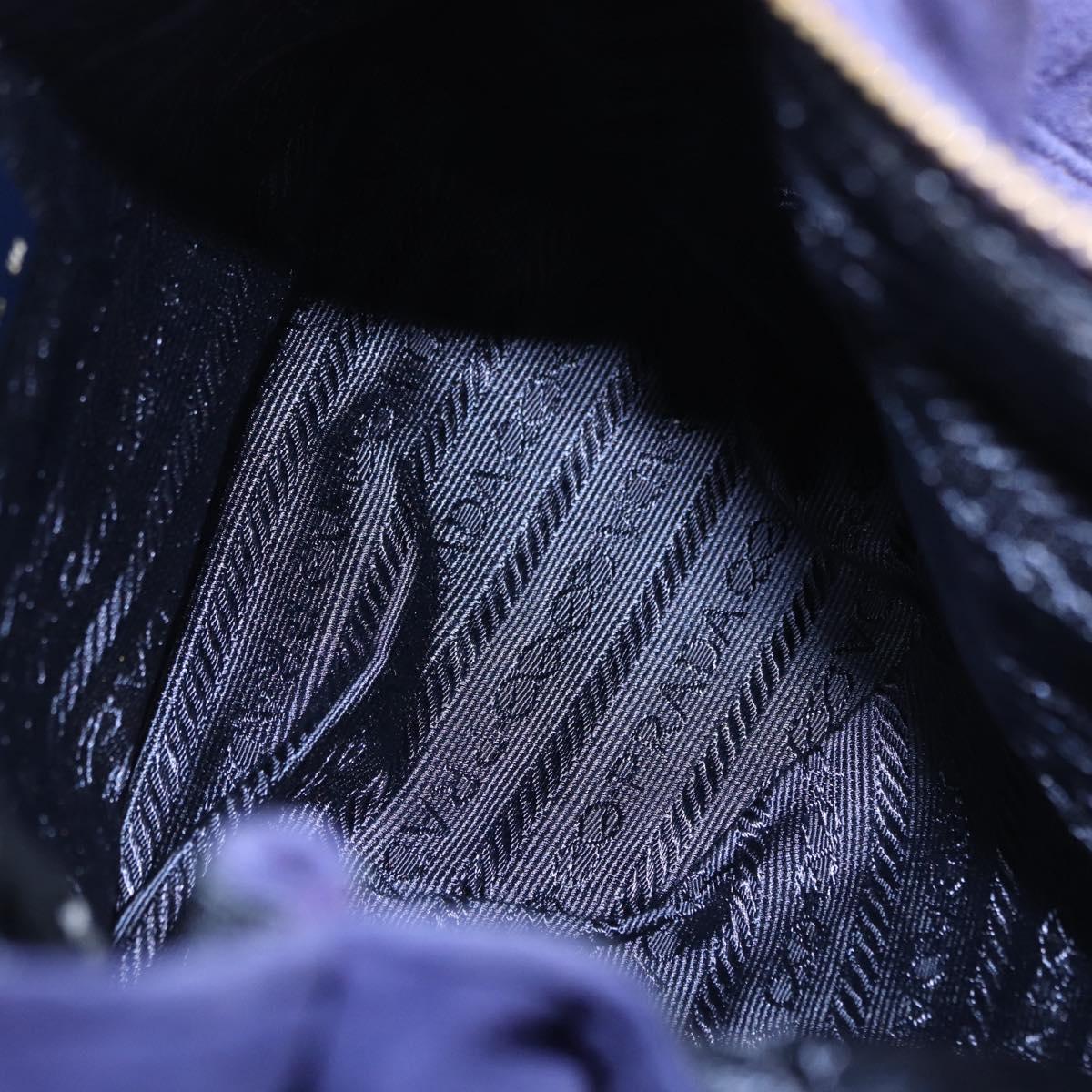 Prada Quilted Suede Chain Bag